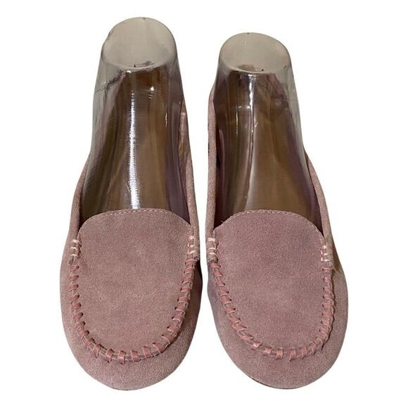 Jack Rogers Mauve Millie Suede Moccasins - Picture 3 of 12